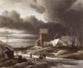 Paysage d’hiver Jacob Isaakszoon van Ruisdael